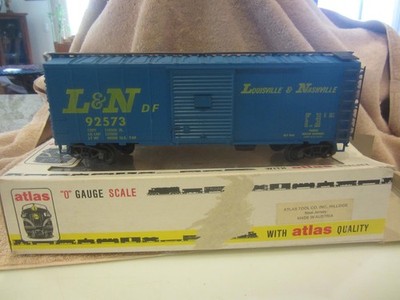 Atlas 6203 O L&N Louisville Nashville Box Car #92573