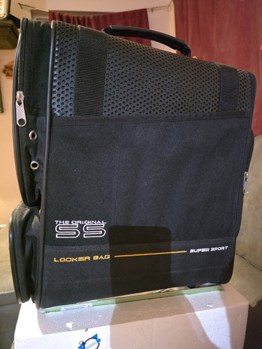 OGIO The Original SS Super Sport Locker Gym Bag Black w Shelf W/ Shoulder Strap
