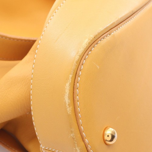 LOEWE Tote Shoulder Bag leather Yellow Used Women - Afbeelding 6 van 11