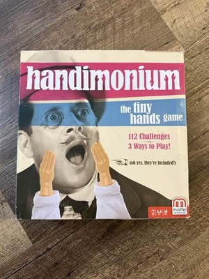 Handimonium: The Tiny Hands Game with 4 Tiny Hands - COMPLETE!