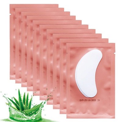 50 Pairs Set Under Eye Pads,Eyelash Extension Patches, Lash Extension Lint Un...