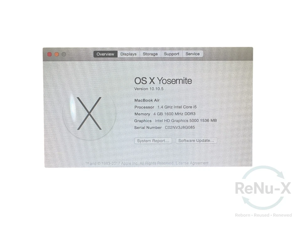 MacBook Air 13 Inch 2018 A1466, photo 3 of 5