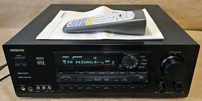 Onkyo TX-DS747 - 5.1 Ch AV Phono Surround Sound Receiver Stereo W/ Remote Bundle