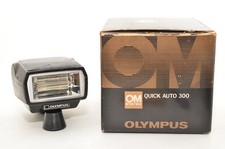 Olympus OM Quick Auto 300 Electronic Flash Tested Works, Ships from JAPAN 3240