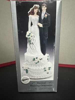 Brand New Wilton Musical Wedding Ornament By Ellen Williams 1991