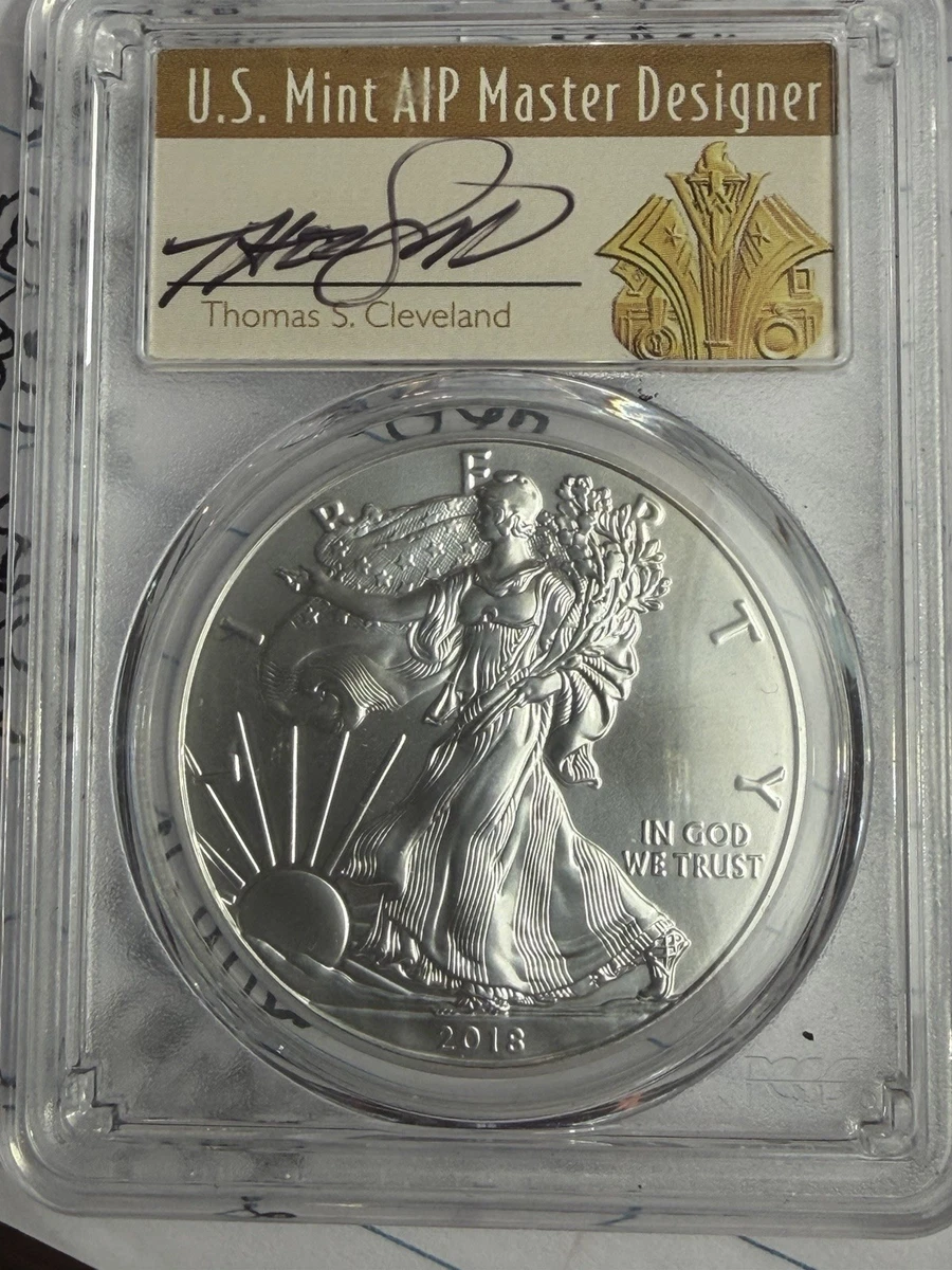 American Eagle MS 70 Graded 2018 Silver Bullion Coins for sale | eBay