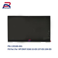 LCD TouchScreen w/Bezel For HP ENVY X360 15M-ED0013DX 15M-ED0023DX L93180-001 US