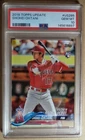 Shohei Ohtani 2018 Topps Update Series #US285 Rookie Debut Angels PSA 10 Gem MT
