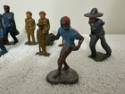 Large Vintage Original Manoil Lead Diecast Figure Lot Great For Train Layouts — photo 3