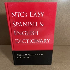NTC’s Spanish & English Dictionary 1992 Book