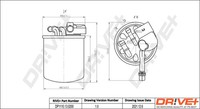 Dr!Ve+ DP1110.13.0200 Kraftstofffilter FüR MERCEDES-BENZ