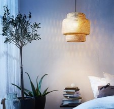 IKEA SINNERLIG Pendant Lamp – Bamboo / Handmade – 27 cm