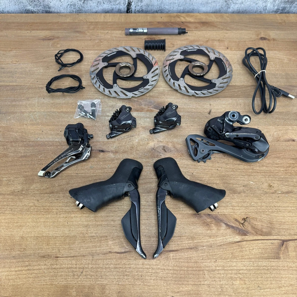 なのこ ジャンク SHIMANO ULTEGRA Di2 左右 なのこ様専用 ジャンク SHIMANO ULTEGRA Di2 左右