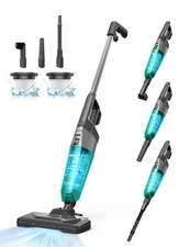 Small Vacuum Cleaner, Corded Stick Vacuum Cleaner with 20kPa Powerful Suction...