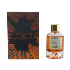 City Rhythm Miami 3.4 oz 100 ml Extrait de Parfum Spray New Sealed