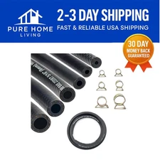 High Pressure 6PCS Fuel Line Kit, 5FT NBR Hose Set for Small Engines & Tools
