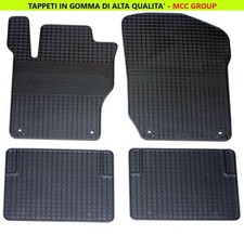 TAPPETINI TAPPETI IN GOMMA PER MERCEDES CLASSE GLE (W166) 2015 AL 2019