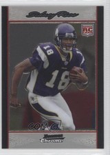 2007 Bowman Chrome Box Loader Silver Uncirculated 591/1079 Sidney Rice #BC79 0a1