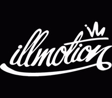 Illmotion Ill Sticker Decal Jdm Vinyl Euro Drift Racing Illest Fatlace White