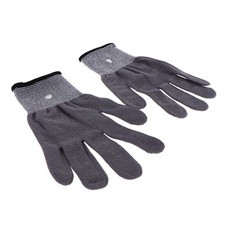 Conductive Electrotherapy Massage Electrode Gloves Relax Hand Massager ToolL QH