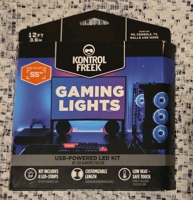 Gaming Lights from Kontrol Freek  fits up to 55'' tvs **NEW**