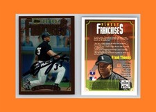 FRANK THOMAS 1996 Topps Finest Autographed card w/ Authentic Signature