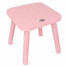 11 Inch Wooden Step Stools for Adults, Solid Wood Non-Slip Step Foot Stool, H...