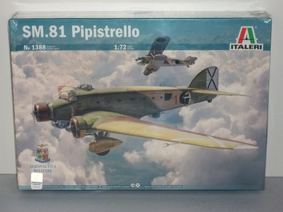 Italeri 1/72 Scale SM.81 Pipistrello - Factory Sealed