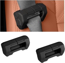 2PCS Car Seat Belt Buckle Covers, Anti-Scratch Silicone Auto Seatbelt Buckle Pro