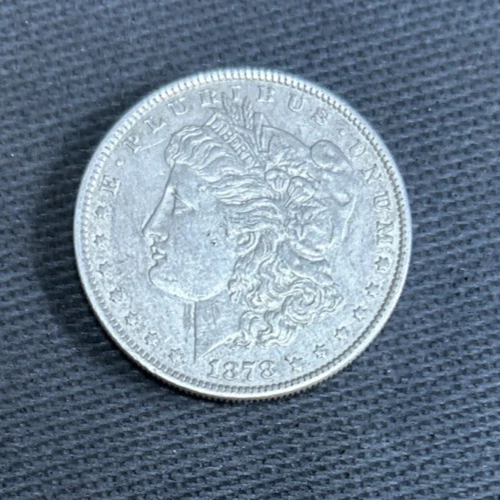 1878 Silver Morgan Dollar AU NICE!