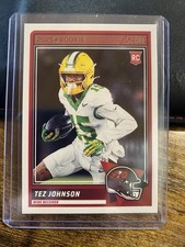 Tez Johnson Score Football (RC). Card #34. Tampa Bay Bucs. Wide Receiver.