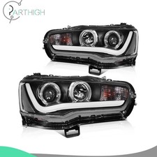 For 2012-2017 Mitsubishi Lancer Se 2.4l Headlights Assembly Black Leftright For 2012-2017 Mitsubishi Lancer Se 2.4l Headlights Assembly Black Leftright