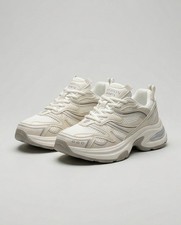 Women’s White Chunky Trainers Fashion Sports Platform Sneakers Shoes UK 6