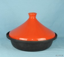 Tagine - New Moroccan Style Cast Iron and Stoneware Tagine
