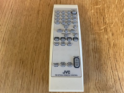 Genuine JVC Remote Control RM-SFSG2J Tested