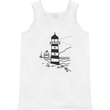 'Coastal Lighthouse Scene' Adult Vest / Tank Top AV052414