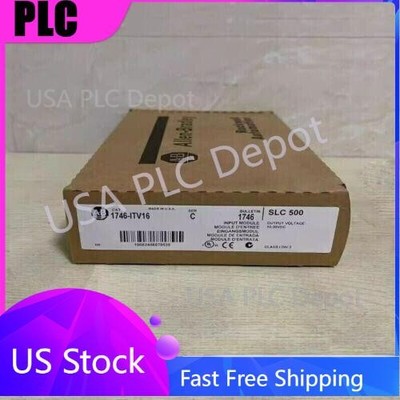 New Sealed AB 1746-ITV16 SER C SLC 500 16 point Input Module 1746ITV16