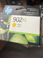 New Genuine HP 902XL Yellow In Retail Box Ink Cartridge Officejet Pro 6975 6968