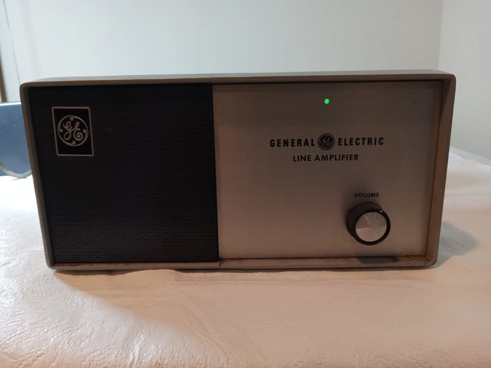 Amplificador General Electric LA11 LINE De Colección Piezas No Probadas Solo Radio Amplificación Foto 2 de 4
