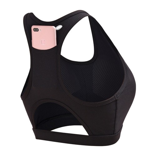 Damen Racerback Sport BH - High Impact Workout Gym Activewear BH X8E54714 - Bild 1 von 5