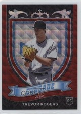 2021 Panini Chronicles Crusade Ruby Wave Prizm 102/199 Trevor Rogers #9 14tz
