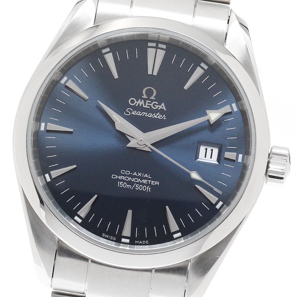 OMEGA Seamaster Aqua Terra 2503.80 Date Navy Dial Automatic Men's Watch_966529