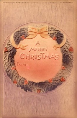 Christmas Greetings from Dear Sister, 1906 Postcard