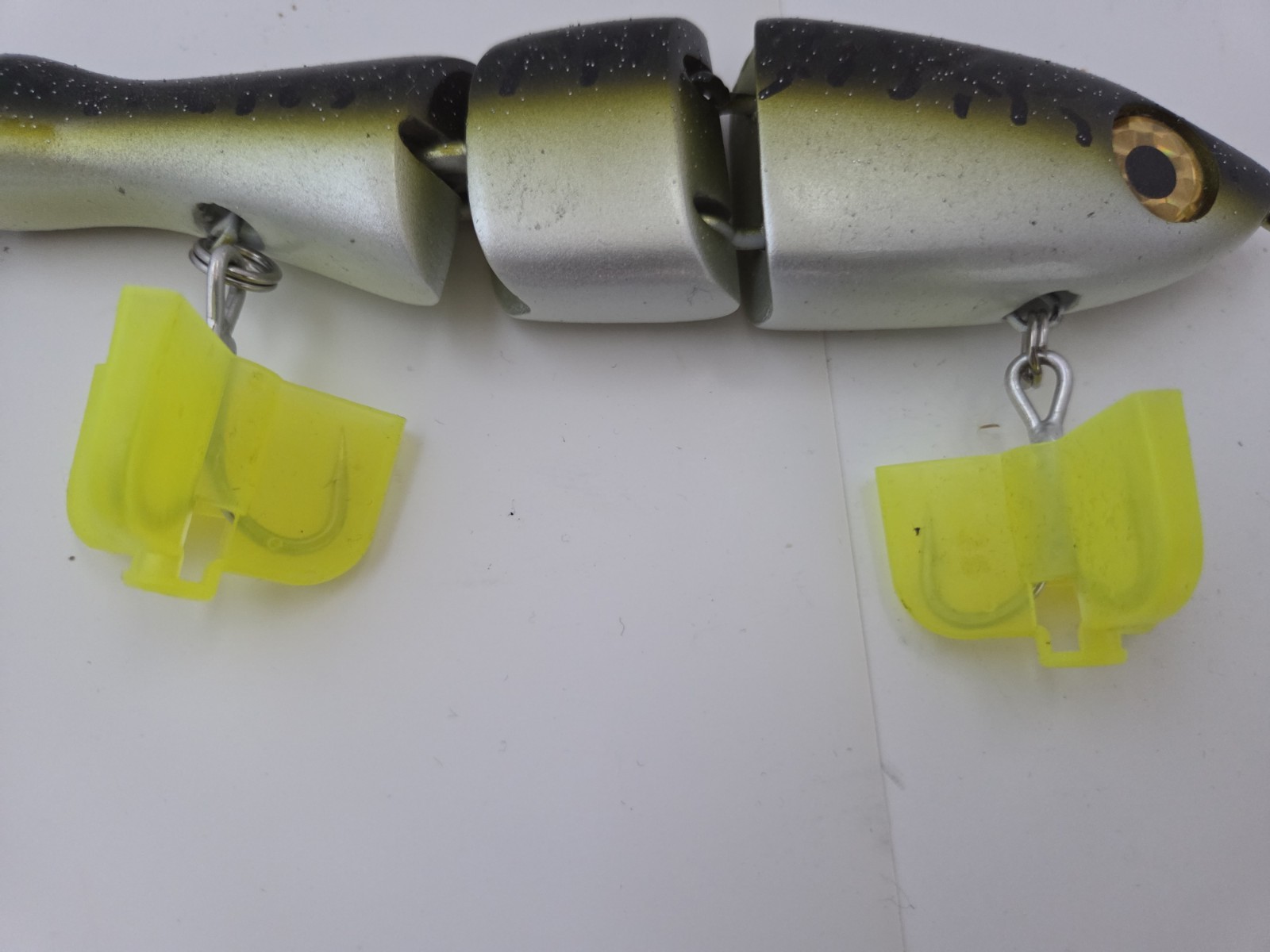 Triple Trout 8" Glide Bait, Vintage Swimbait 22nd Century Baits - Image 4