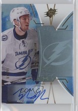 2016-17 SPx Stars and Legends Blue Auto 16/99 Tyler Johnson #41 Auto 1tr