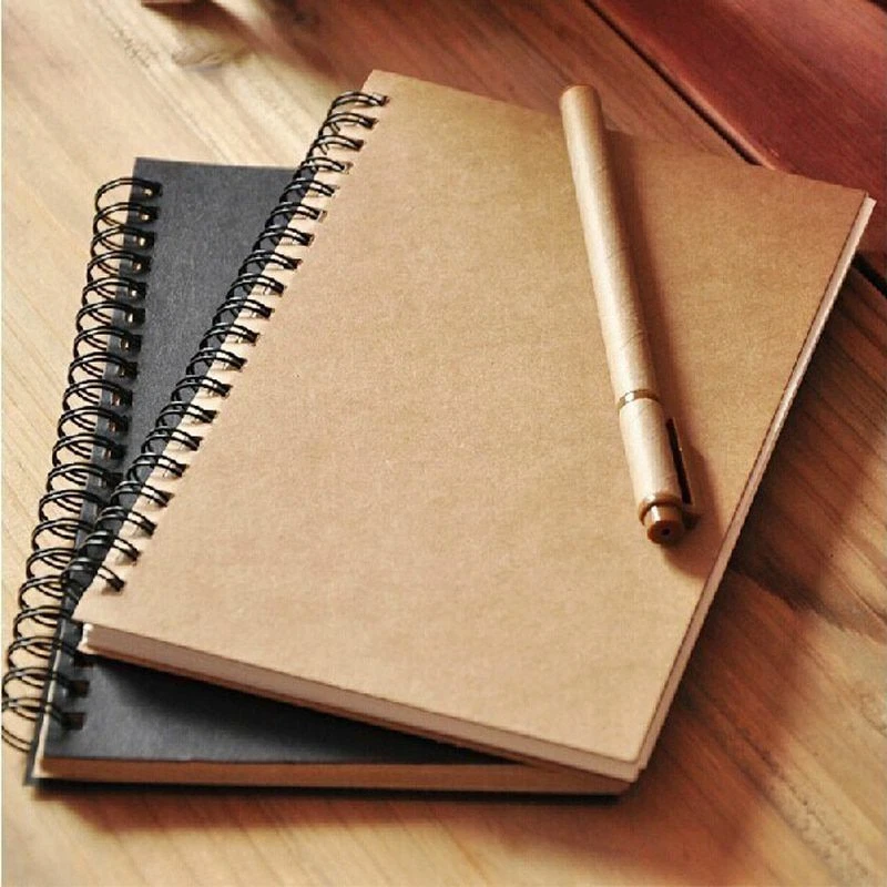 12*18cm Diary Drawing Sketchbook Blank Paper Notebook Soft Cover School  Office P