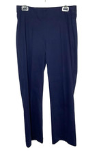 Denim  Co Signature Easy Flex Twill Wide-Leg Trousers A628079 Blue Petite Small