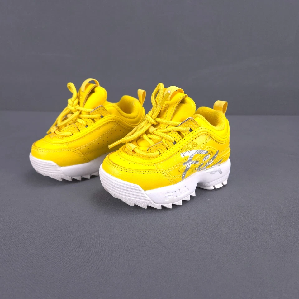 Lote de 4 pares de zapatos para bebés niñas 6 - 12 M, FILA US 5 viejos azul marino negro rojo brillante Foto 2 de 4