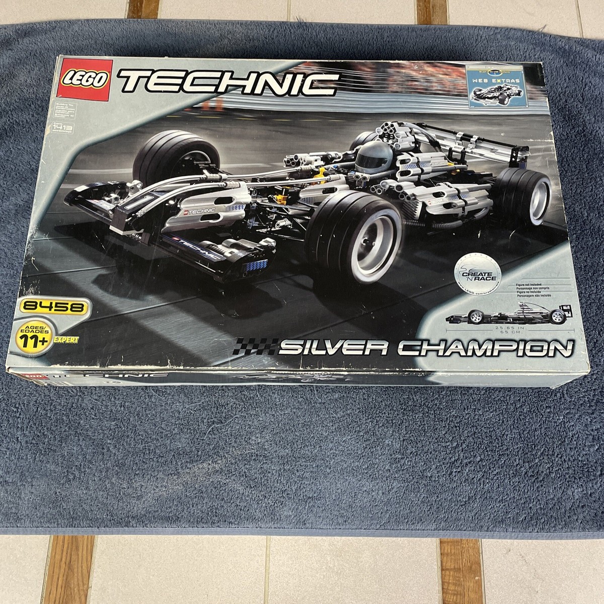 LEGO Technic 8458 Silver Champion Open Box Sealed Bags New | eBay