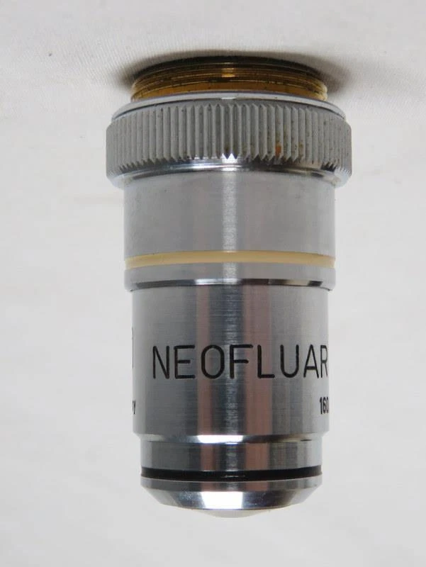 Zeiss Microscope Objective Lens NEOFLUAR 100/1.30 Oel 160/-